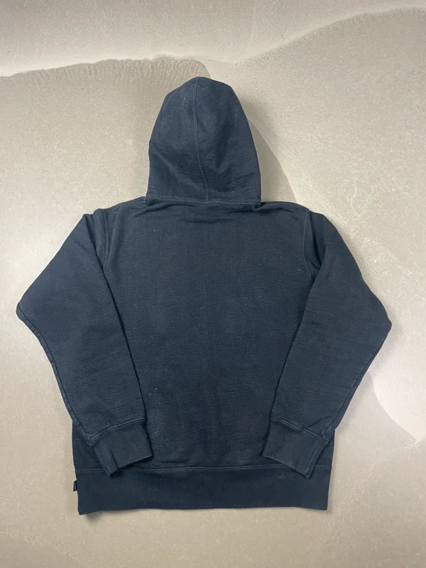 Supreme Mirrored Black Hoodie(Str medium)