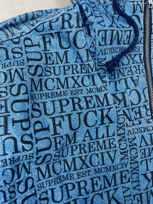 Supreme 2015 Denim Jacket(Str Medium)