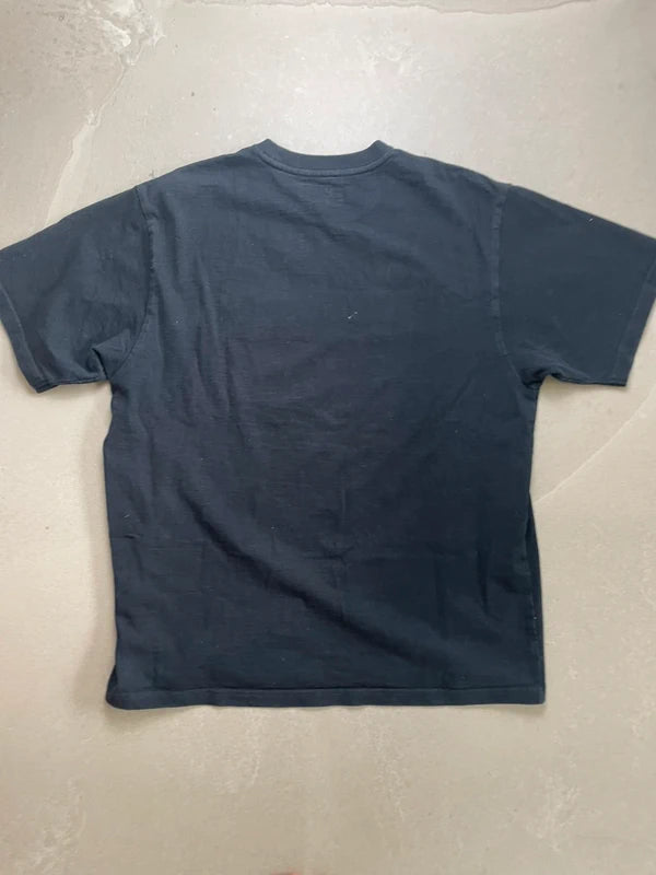 Supreme Twill Applique S/S Top Black Men's - FW24 (Størelse Large)