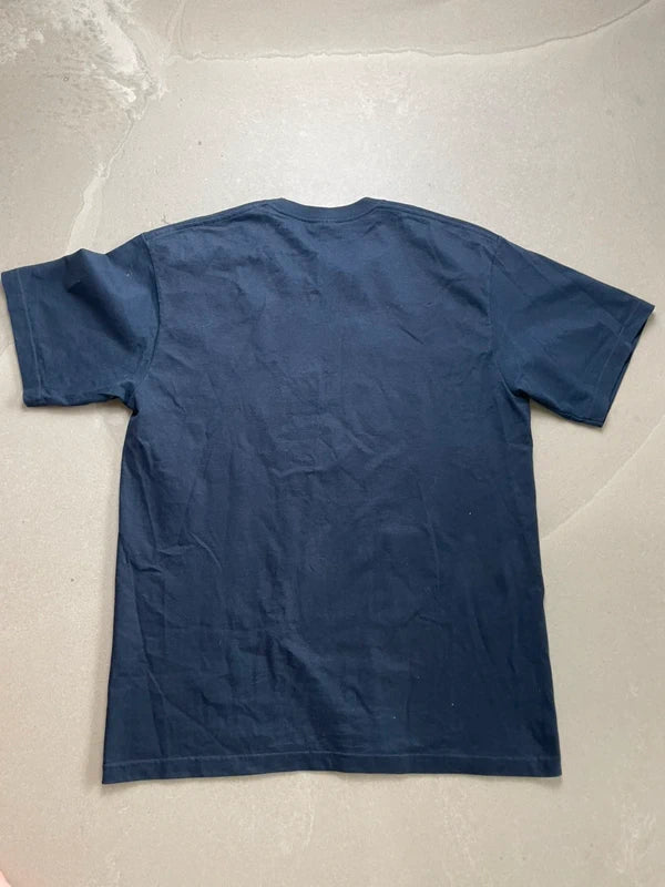 Supreme Box Logo Tee (FW23) Navy Men's - FW23(Størelse Medium)