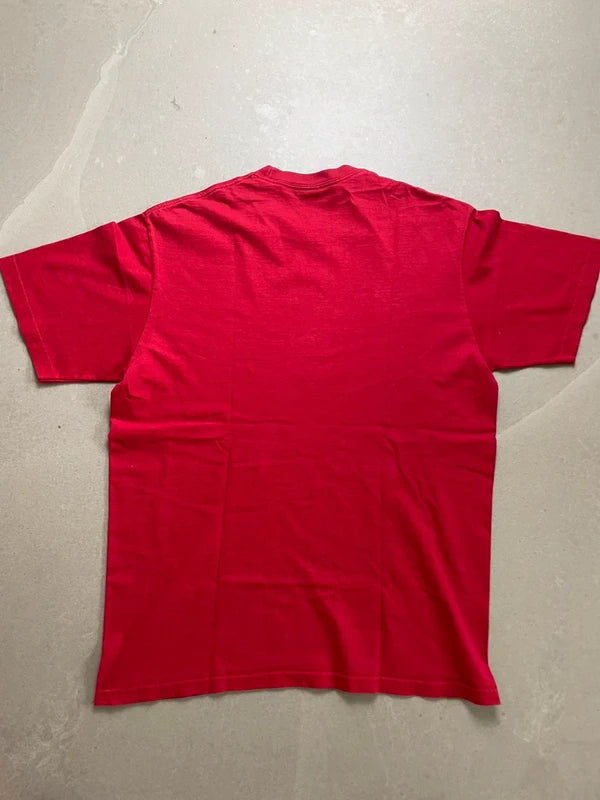 Supreme Tonal Box Logo Tee Red Men's - SS23(Størelse Medium)