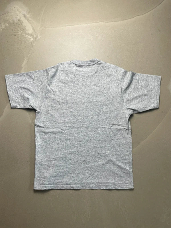 Supreme Collegiate Appliqué S/S Top Grey Men's - FW25(Størelse Small)