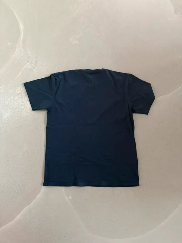 Supreme Arabic Box Logo Tee Navy Men's - SS26(Størelse Medium)