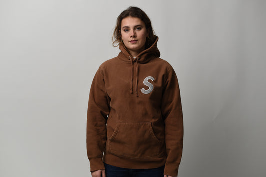 Supreme S Logo Hooded Sweatshirt (FW18) (Str M)