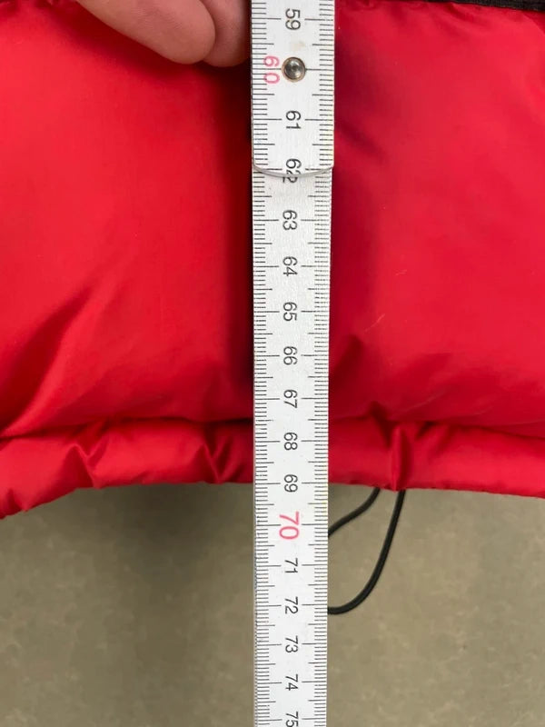 Supreme FW14 Logo Tape Puffer Jacket&nbsp;( Str L)