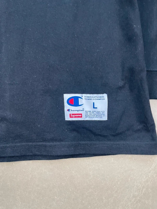 Supreme x Champion Long Sleeve( Str L)