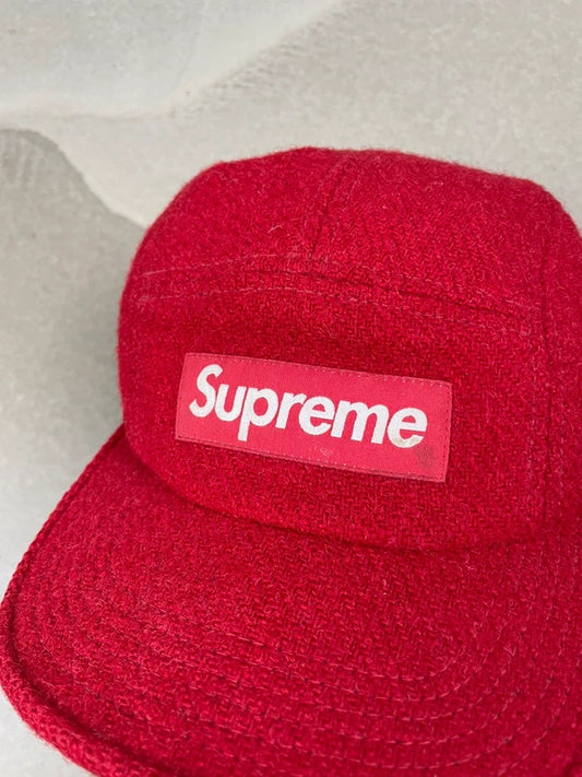 Supreme Featherweight Wool Camp Cap(Str en størelse)