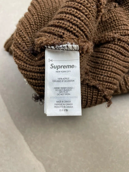 Supreme Loose Gauge Beanie(Størelse en størelse)