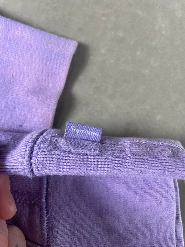 Supreme Sequin Logo Hooded Sweatshirt(Str Small)