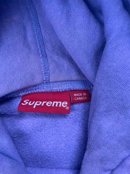 Supreme Sequin Logo Hooded Sweatshirt(Str Small)