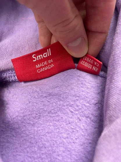 Supreme Sequin Logo Hooded Sweatshirt(Str Small)