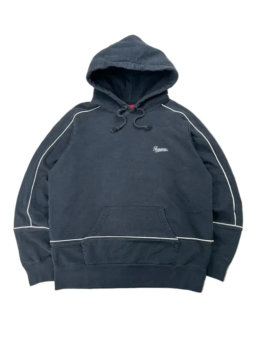 Supreme Piping Hooded Sweatshirt(Str Small)