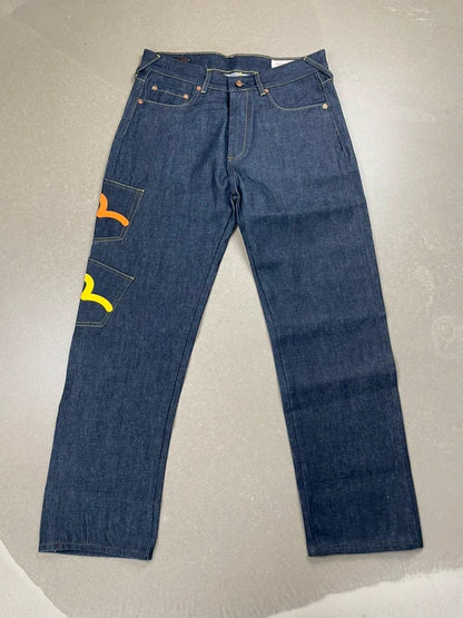 Evisu vintage bukser(Str 32/medium)