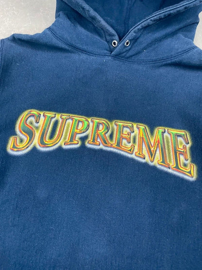 Supreme Metallic Arc Hooded Sweatshirt (Str M)