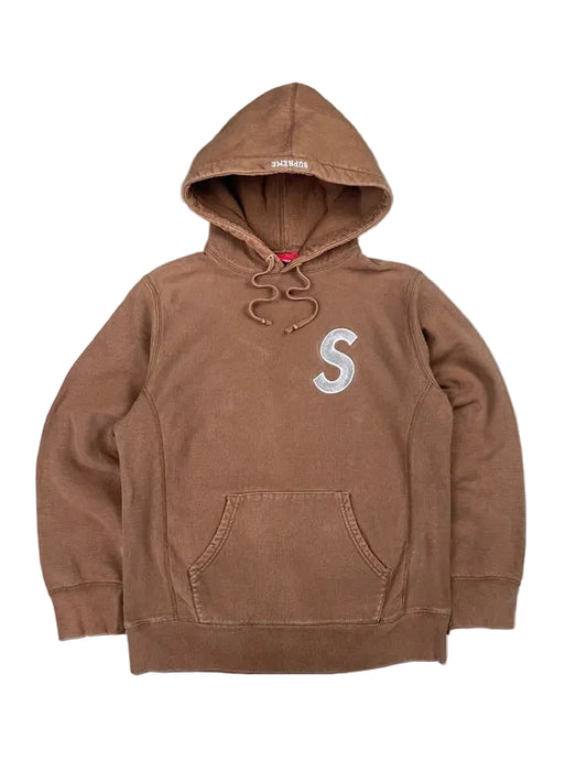 Supreme S Logo Hooded Sweatshirt (FW18) (Str M)