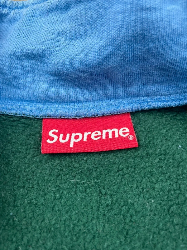 Supreme Cross Half Zip Sweatshirt(Str Xl)