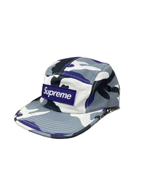 Supreme Camo Camp Cap Purple Camo - FW16(Str en størelse)