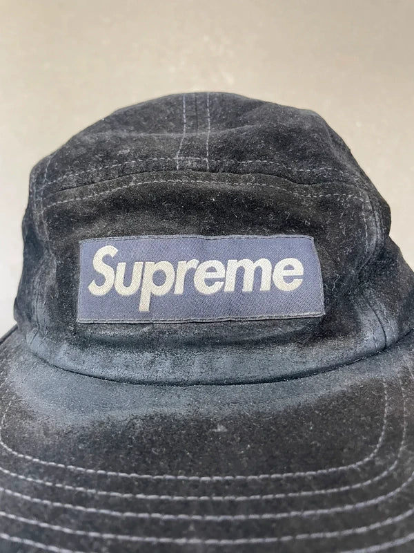 Supreme Washed Canvas Camp Cap (FW19)(Str en størelse)