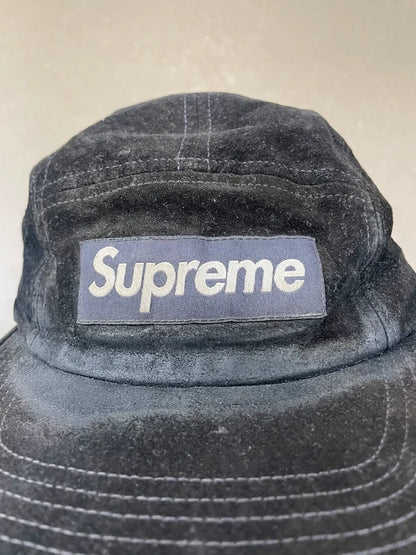 Supreme Washed Canvas Camp Cap (FW19)(Str en størelse)