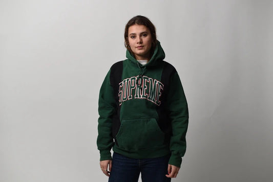 Supreme Paneled Arc Hooded Sweatshirt(Str medium)