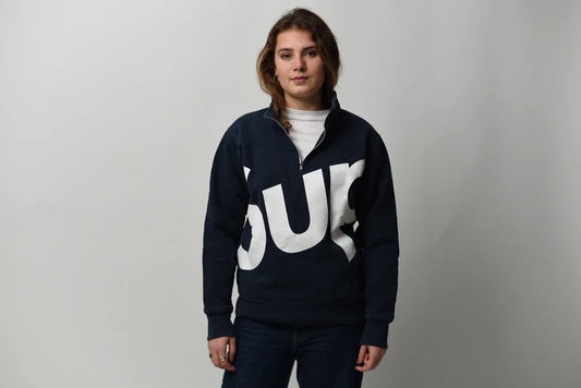 Supreme sup half zip(Str M)