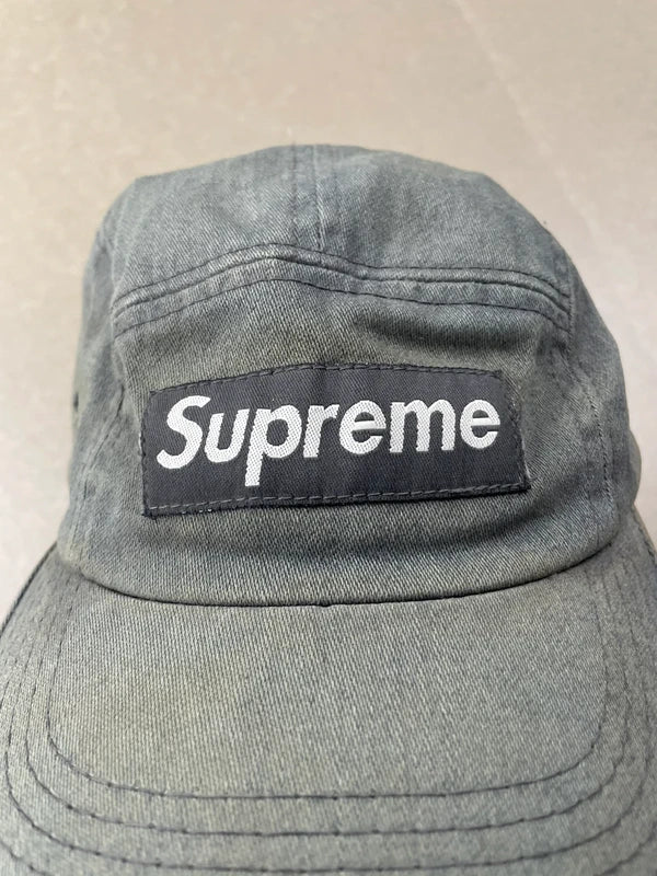 Supreme Denim Camp Cap(Str en størelse)