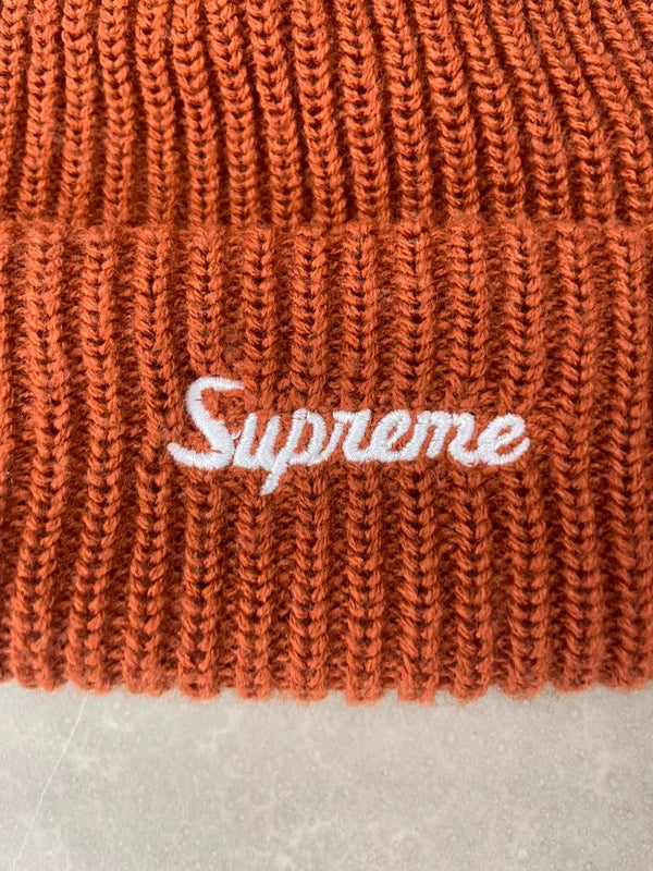 Supreme Loose Gauge Beanie (FW18) (Str en størelse )