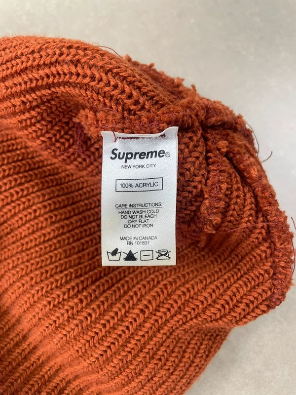 Supreme Loose Gauge Beanie (FW18) (Str en størelse )