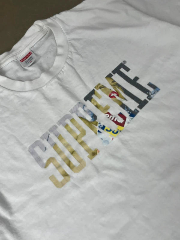 Supreme Tera Patrick Collegiate Tee White(Str Medium)