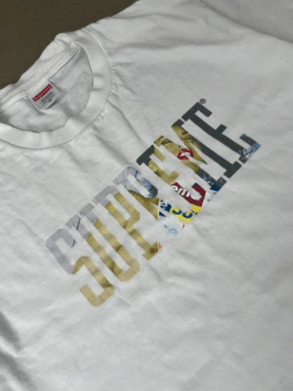 Supreme Tera Patrick Collegiate Tee White(Str Medium)