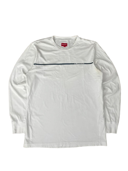 Supreme Chest Stripe L/S Top(Str Large)