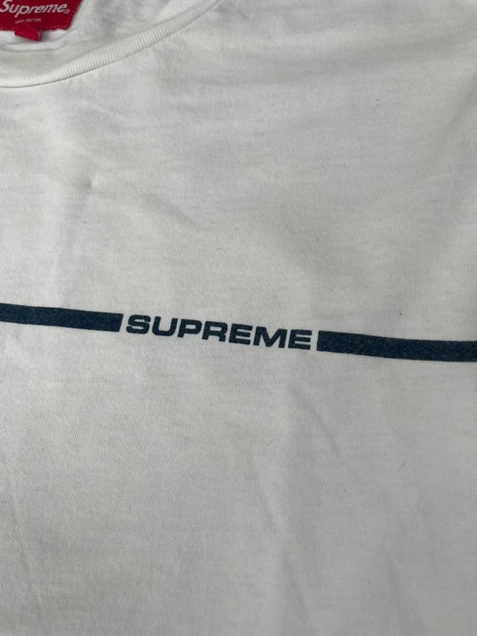 Supreme Chest Stripe L/S Top(Str Large)