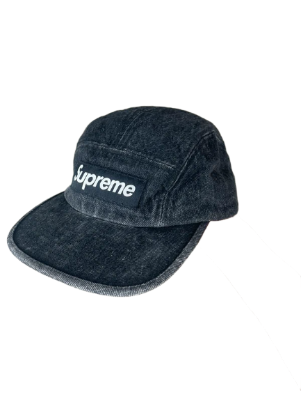 Supreme Denim Camp Cap(Str en størelse)