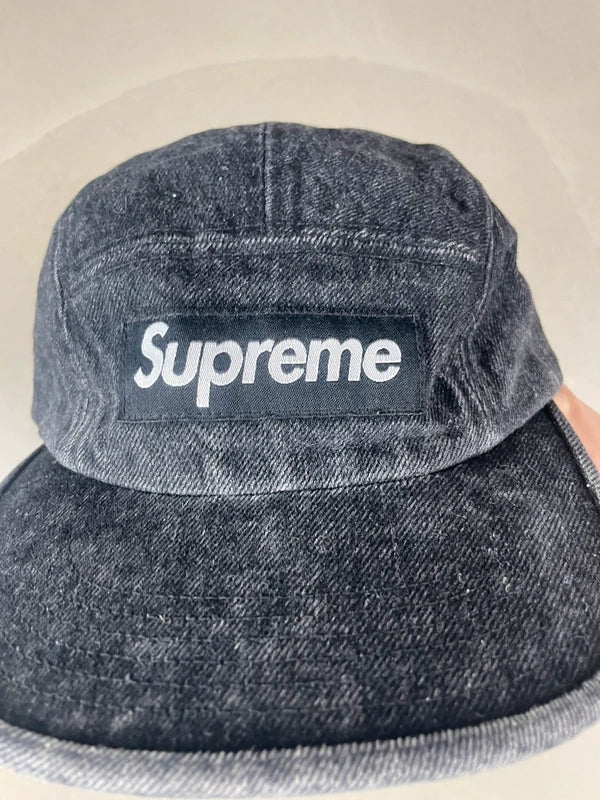 Supreme Denim Camp Cap(Str en størelse)