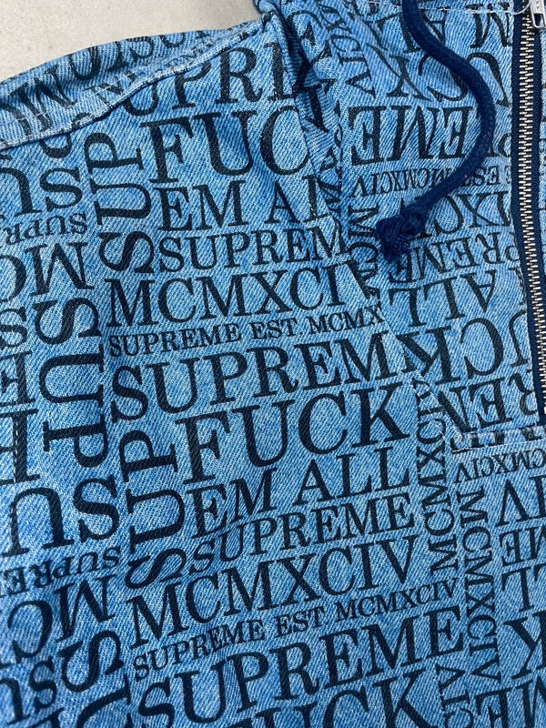 Supreme 2015 Denim Jacket(Str Medium)