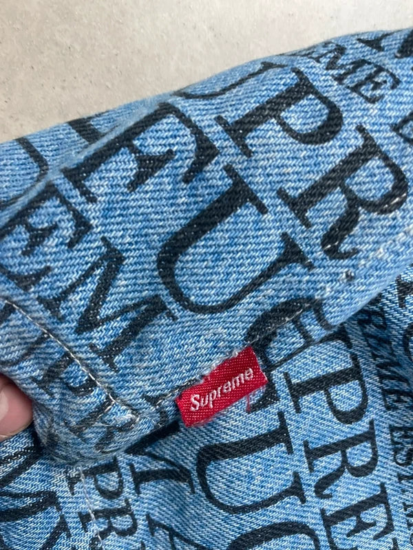 Supreme 2015 Denim Jacket(Str Medium)