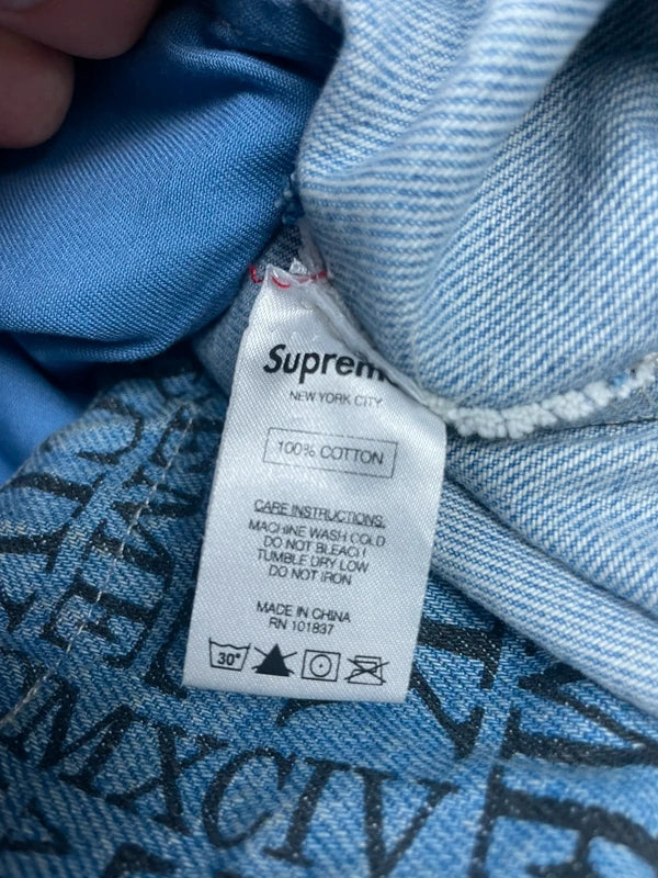 Supreme 2015 Denim Jacket(Str Medium)