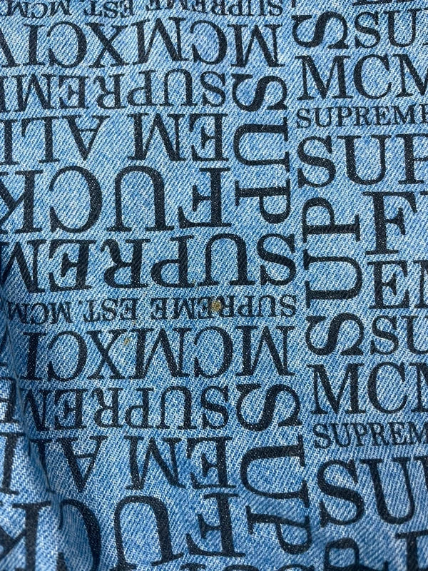 Supreme 2015 Denim Jacket(Str Medium)