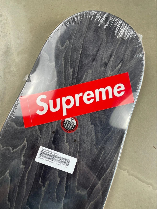 Supreme Chrome Logo Skateboard Deck Orange - SS20