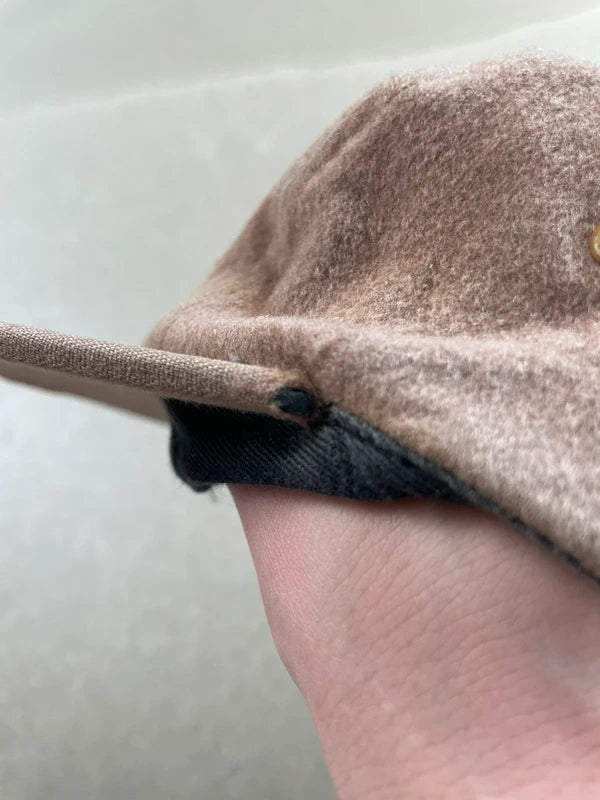 Supreme Camp Cap- Light Brown(Str en størelse