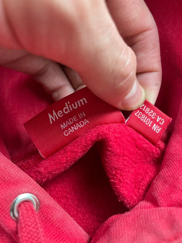 Vintage Supreme Hoodie(Størelse Medium)