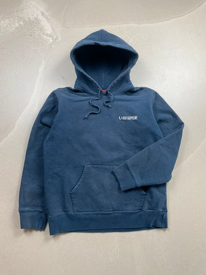 Supreme 1-800 Hooded Sweatshirt Black(Str Medium)