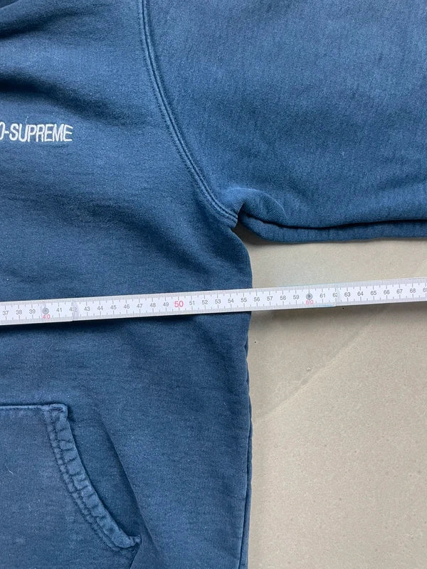Supreme 1-800 Hooded Sweatshirt Black(Str Medium)