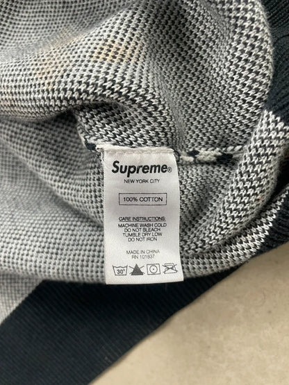 Supreme Repeat Sweater Black Hombre - FW17(Størelse Medium)
