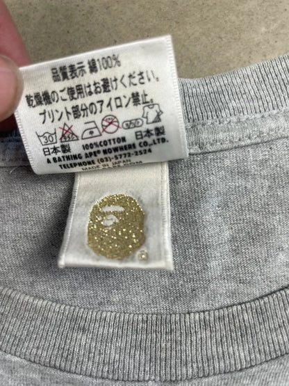 A Bathing Ape Tee(Størelse Large)