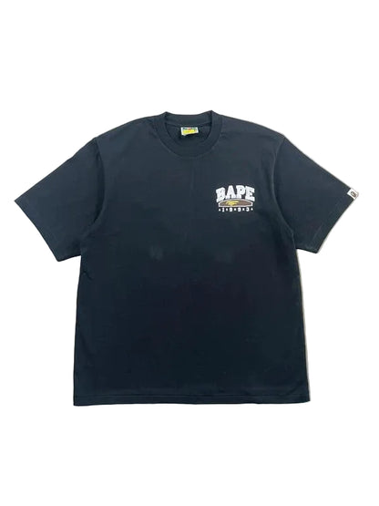 BAPE Hand Draw Relaxed Fit Tee 'Black(Størelse Medium)