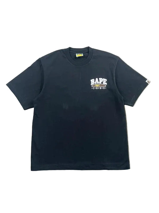 BAPE Hand Draw Relaxed Fit Tee 'Black(Størelse Medium)