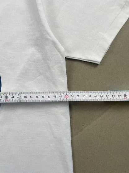 BAPE Color Camo Shark Tee White/Navy Men's - FW23(Størelse Medium)