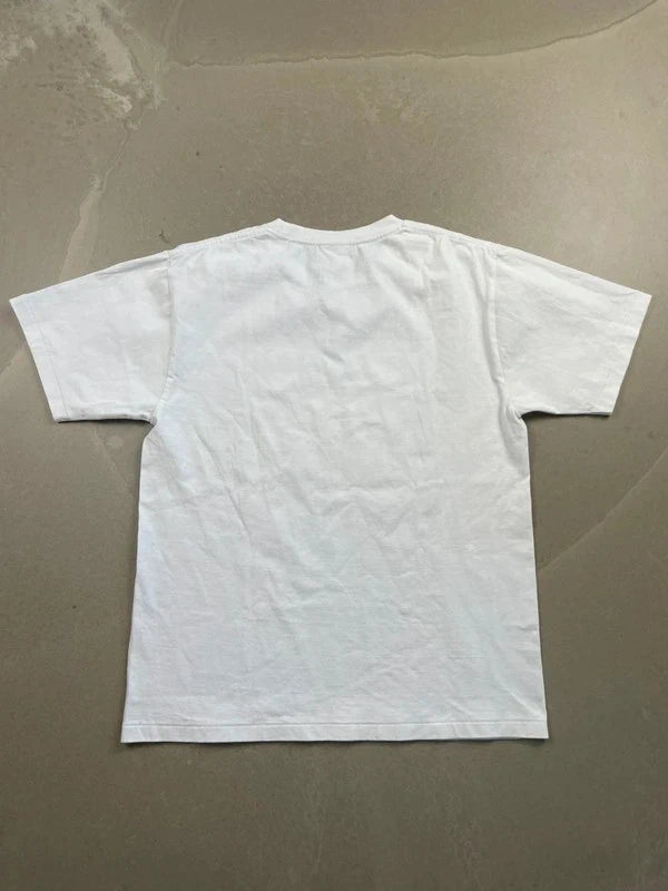 BAPE Color Camo Shark Tee White/Navy Men's - FW23(Størelse Medium)