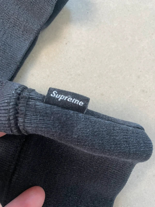 Supreme Gonz Logo Hooded Sweatshirt Black Men's - SS18(Størelse Medium)
